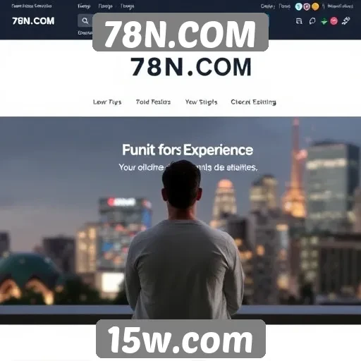 Avaliação da experiência do usuário no site 78N.COM